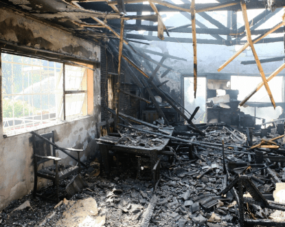 <p style="font-family: 'Poppins', sans-serif; font-weight: 700; font-size:24px;">FIRE DAMAGE CLEANUP</p>